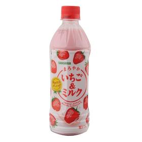 三佳丽草莓牛奶味饮料500ml/瓶