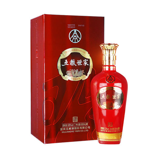 【2017年六年老酒】 五粮世家 珍品 浓香型 52度 500ml单瓶装 商品图3