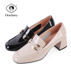弗洛丹尼2022圆头平底时尚女鞋 D225555