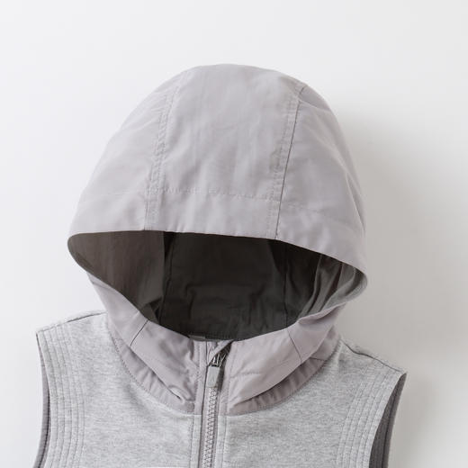 安奈儿男童带帽马甲ab212512 商品图2