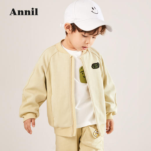 安奈儿男童SORONA针织外套xb215546 商品图1
