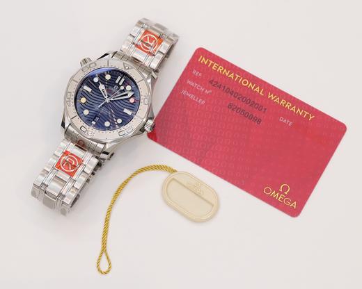 『OR新表』欧米茄海马2022  特别版腕表 Seamaster Diver 300M Beijing 2022 Special Edition新作依然采用42mm 精钢表壳，钛金属表圈浮雕 商品图12