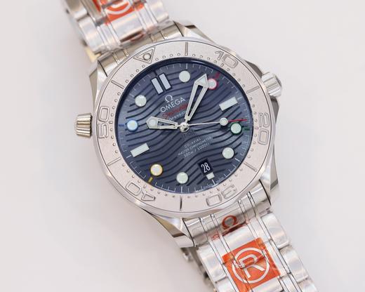 『OR新表』欧米茄海马2022  特别版腕表 Seamaster Diver 300M Beijing 2022 Special Edition新作依然采用42mm 精钢表壳，钛金属表圈浮雕 商品图14