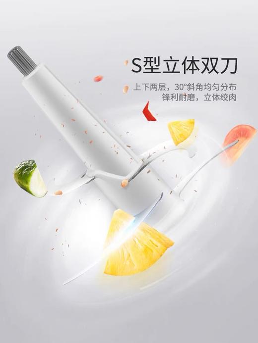 摩飞绞肉机家用电动不锈钢多功能小型打肉馅碎菜搅拌蒜泥蓉料理机 商品图3