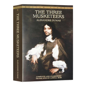 三个火枪手 英文原版 The Three Musketeers 三剑侠 大仲马 世界经典名书 贫民窟里的百万富翁结尾题书