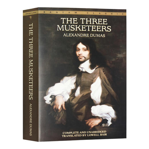 三个火枪手 英文原版 The Three Musketeers 三剑侠 大仲马 世界经典名书 贫民窟里的百万富翁结尾题书 商品图0