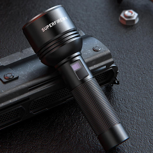 SUPERFIRE神火D18手电筒36W强光远射USB充电超亮防水户外照明日常家用LED手电 商品图4