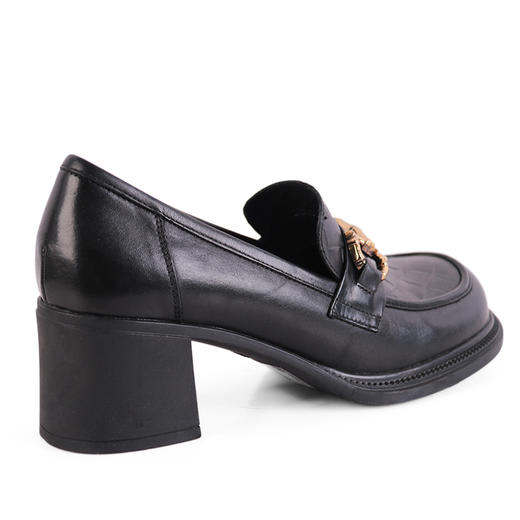 弗洛丹尼2022圆头超轻中跟时尚女鞋 D225578 商品图10