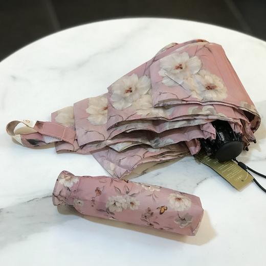 优品堂《如花如歌》五折“碳纤”超轻防紫外线手机伞 商品图9