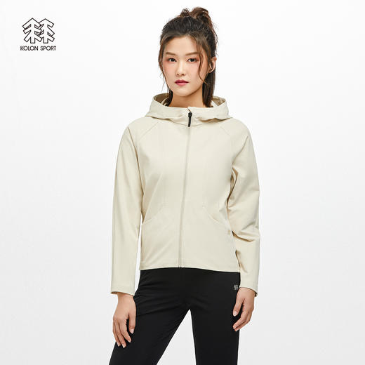 KOLONSPORT可隆外套女款皮肤衣针织夹克春季防晒衣LKJK2MT628 商品图1
