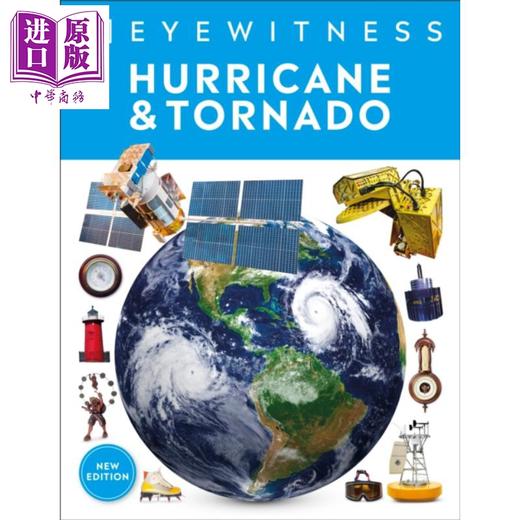 预售 【中商原版】Eyewitness系列 飓风和龙卷风百科 英文原版 Hurricane and Tornad  DK百科 气象科学 商品图2
