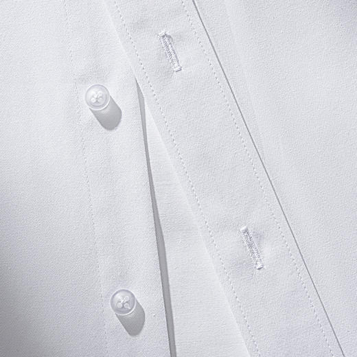 99XCD38CC04【60棉 精美刺绣】罗蒙春夏棉质长袖衬衫男士正装商务通勤百搭职业装免烫男衬衣 商品图8