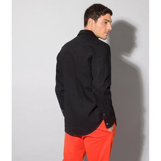 ALEXANDER MCQUEEN 亚历山大麦昆 衬衫外套 男士外套 黑色 644906 QRY40 1000 商品图1