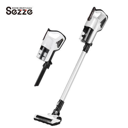 日本西哲无线吸尘器S48E大吸力家用小型手持式床上用除螨吸尘一机多用 商品图0