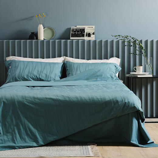 预售|新款Downland Sea Lock峡湾提花四件套 200*230cm[福利品] 商品图0