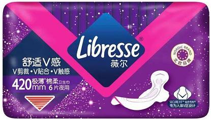薇尔舒适V感420加长夜6片 商品图0