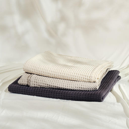 预售|Downland Natural 自然本色华夫格毯 120*160cm[福利品] 商品图2