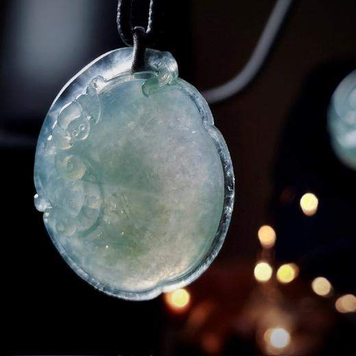 翡翠如意挂件 商品图1