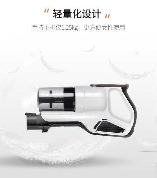 日本sezze 西哲S35e吸尘器家用无线小型超静音大吸力手持式吸尘器 商品图4