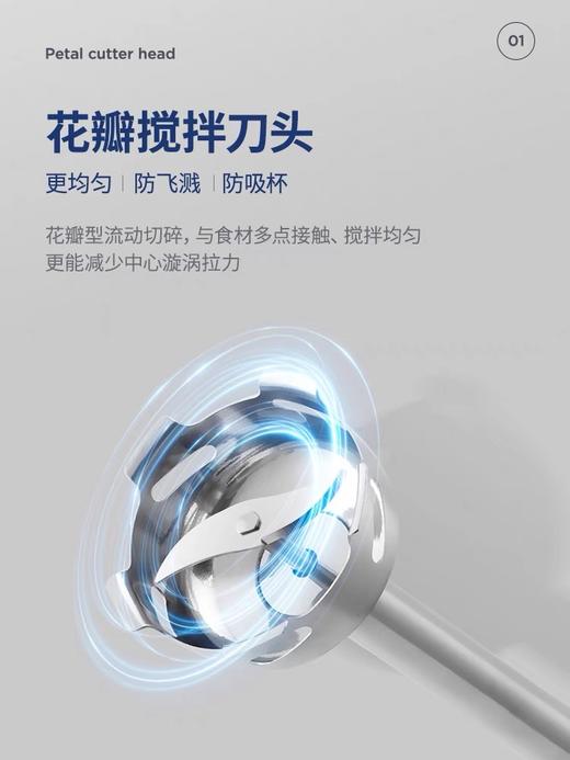 摩飞宝宝辅食机婴儿料理机多功能小型榨汁搅拌绞肉家用手持料理棒 商品图1