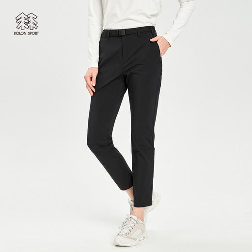 KOLONSPORT可隆长裤女款防泼水运动裤春季防晒裤子户外休闲裤LKLP2MN314 商品图2