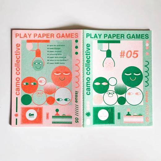 camo 『纸上游戏』 zine 商品图0