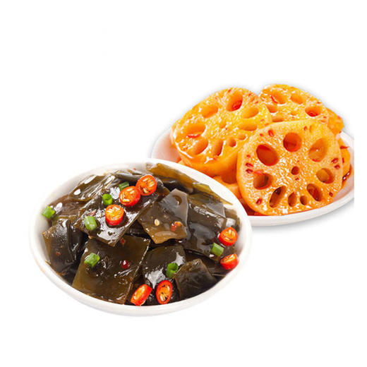 石磨小镇藕片黑鸭味【108g】 商品图1