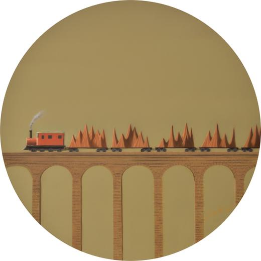 自愚自乐·移山No.2-版画-石锐锋 商品图0