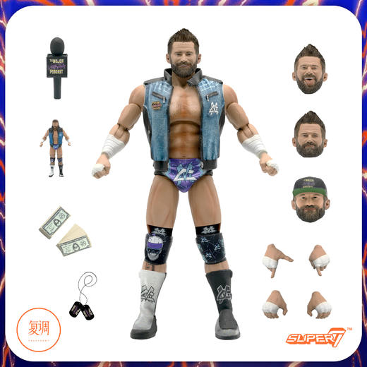 现货 Super7 Major Wrestling Figure Podcast ultimates！系列1 潮玩 商品图4