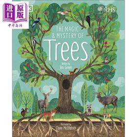 【中商原版】DK The Magic and Mystery of Trees 皇家园艺学会 树的秘密 英文原版进口儿童知识绘本 森林大自然生物科普图画书
