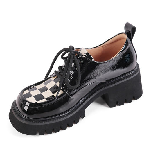 弗洛丹尼2022方头超轻厚底时尚女鞋 D225507A 商品图6