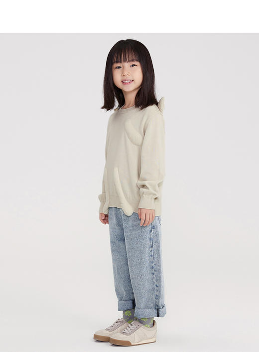 江南布衣婴童  22年春装新品  长袖套头毛衫 1MB331120 商品图6