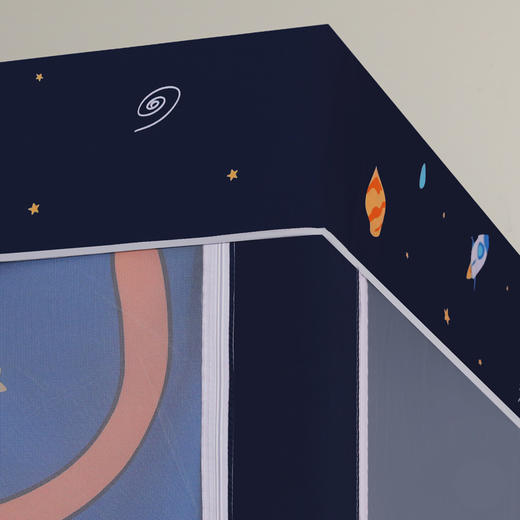 大口袋遮光蚊帐床帘款学生蚊帐上下铺蚊 商品图2