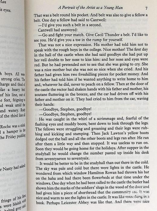 预售 【中商原版】牛津世界经典系列：一个青年艺术家的自画像 英文原版 A Portrait of the Artist as a Young Man(Oxford World's Classics) 商品图5