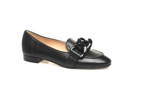 豪麟名鞋奥莱迪嘉女装羊皮革意式柔美皮鞋Z25938P黑色  原价3960元