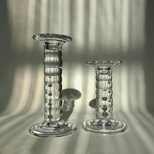 「中古小众玻璃烛台」vintage网红装饰收纳烛台 复古欧式蜡烛杯摆件 商品图1