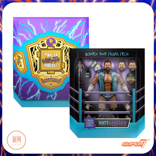 现货 Super7 Major Wrestling Figure Podcast ultimates！系列1 潮玩 商品图6