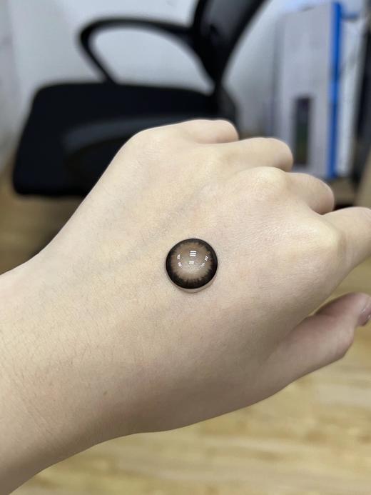 Kikicon 花胶奶糕【易梦玲同款】日抛10片 14.5mm 参考着色14.2mm 基弧8.7 含水50% 新锐国货 商品图5