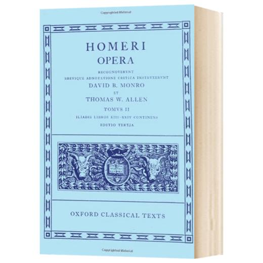 荷马 卷二 伊利亚特 英文原版 Homer Vol II Iliad 牛津经典文本系列 精装 英文版进口原版英语书籍 商品图1