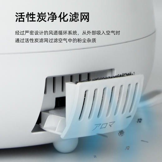 日本sezze西哲加湿器家用静音HB-M30孕妇婴儿香薰卧室办公室除菌净空气 商品图2