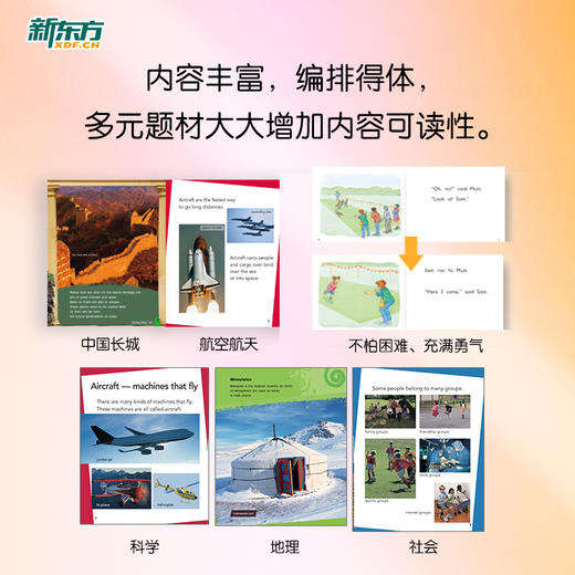 PM彩虹英语分级阅读1-9 支持单级别购买！引自圣智学习出版公司，被近20个国家广泛使用！包含9个级别，306本分级读物，专为3~12岁中国孩子打造的线上、线下相结合的一体化英语阅读解决方案 商品图9