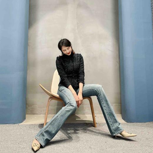 颈袖添香-套裙J7301611B立领小香套裙新款 商品图1