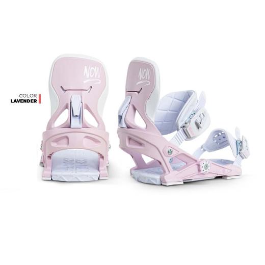 Now 22-23  Vetta 女款 固定器 简洁且充满乐趣 淡紫色 商品图0