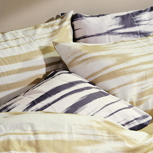 预售|新款Downland Wave Style 波纹印花四件套 220*240cm [福利品] 商品图2
