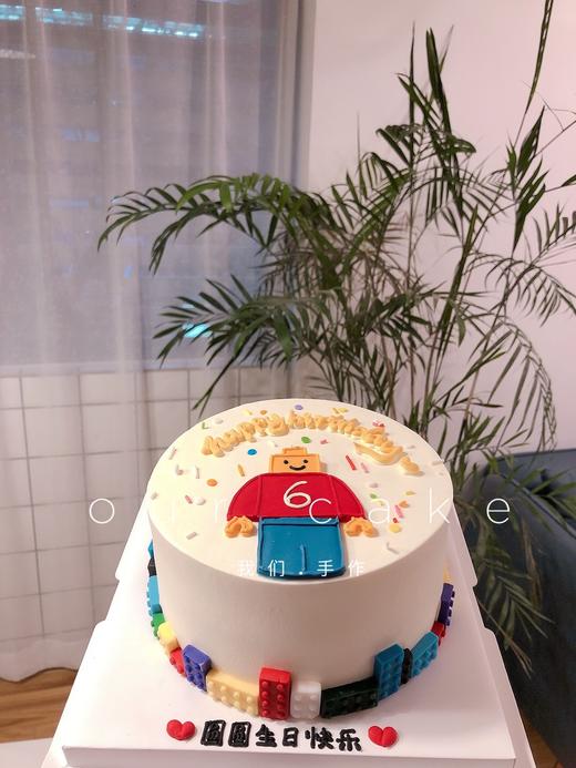 乐高/送小男孩/男宝宝的蛋糕-低糖处理无添加 商品图2