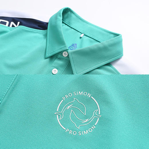 BLS-008B（PROSIMON高尔夫男款春夏短袖不对称设计翻领Polo衫 商品图2