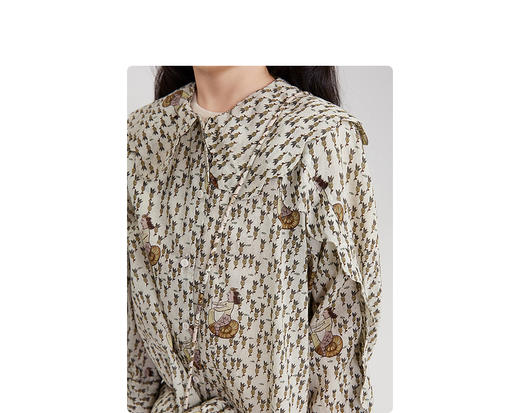 江南布衣婴童  22年春装新品 长袖连衣裙  1MBG51440 商品图8