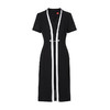 皮尔卡丹女装年夏季新款OL风职业通勤短袖连衣裙P1218D1014B0
 商品缩略图4