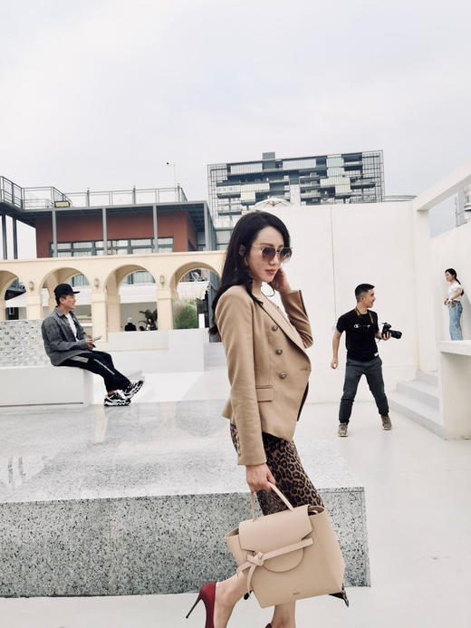 “野性”豹纹半裙 四季可穿 野性魅力 高级冷艳J20454794颈袖添香 商品图13