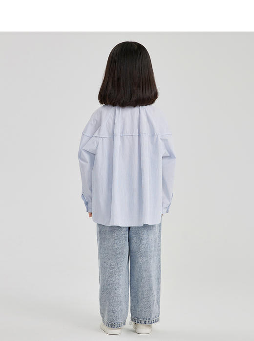 江南布衣婴童  22年春装新品  长袖衬衫  1MB271010 商品图3